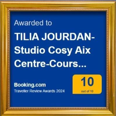 Tilia Jourdan-Studio Cosy Aix Centre-Cours Mirabeau-Parking-Wifi-Smart Tv-Rue Calme 엑상프로방스 외부 사진